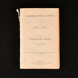 Temperature Tables