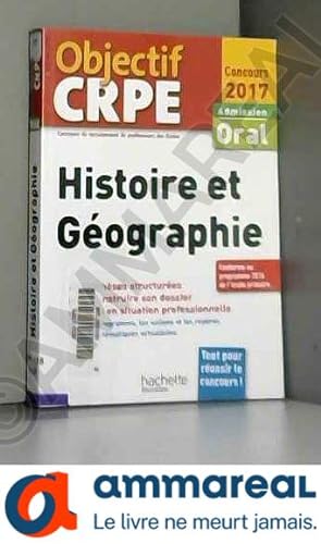 Imagen del vendedor de CRPE en fiches : Histoire Gographie - 2017 a la venta por Ammareal
