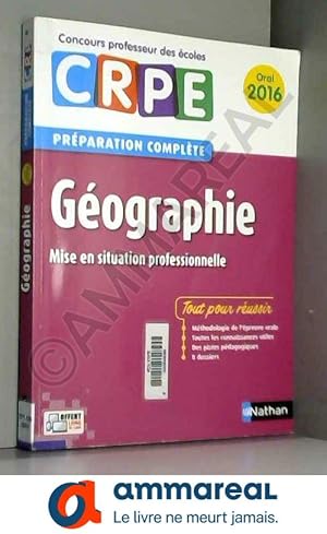 Image du vendeur pour Gographie - Prparation  l'preuve orale mis en vente par Ammareal