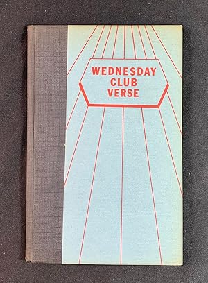 Wednesday Club Verse: An Anthology of Honor Poems SIGNED TENNESSEE WILLIAMS