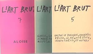 L Art Brut. Publications de la Compagnie de l'Art Brut. Fascicule 1 - 15. Publications dirigees p...