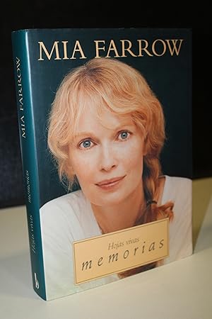 Seller image for Hojas vivas. Memorias.- Mia Farrow. for sale by MUNDUS LIBRI- ANA FORTES