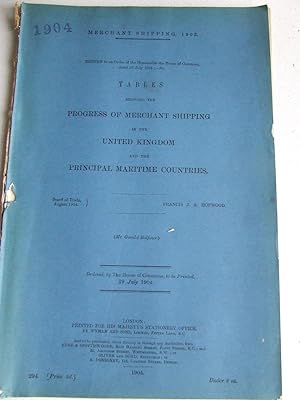 Seller image for Tables showing the progress of Merchant Shipping in the United Kingdom and the principal maritime countries for sale by McLaren Books Ltd., ABA(associate), PBFA