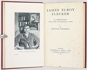 James Elroy Flecker. An Appreciation with Some Biographical Notes.