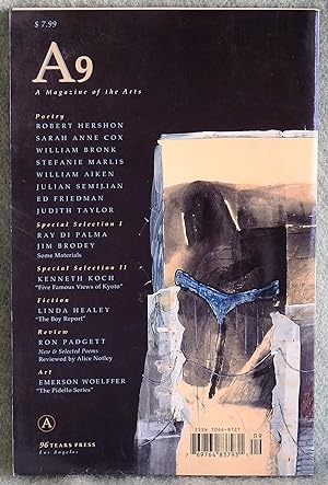 Image du vendeur pour Arshile: A Magazine of the Arts Number 9 mis en vente par Argyl Houser, Bookseller