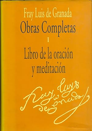 Seller image for Obras completas de Fray Luis de Granada. Vol. I. Libro de la oracin y meditacin for sale by CA Libros