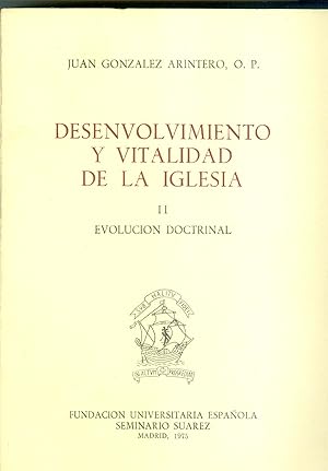 Imagen del vendedor de DESENVOLVIMIENTO Y VITALIDAD DE LA IGLESIA.II a la venta por CA Libros