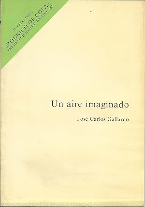 Seller image for Un aire imaginado for sale by CA Libros