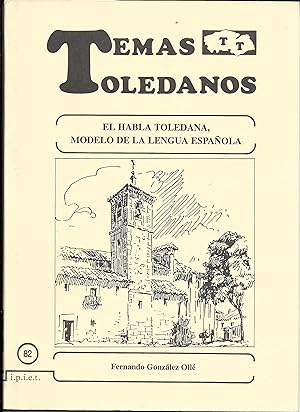Imagen del vendedor de HABLA TOLEDANA,MODELO DE LENGUA ESPAOLA, EL a la venta por CA Libros