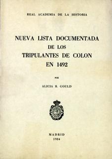 Seller image for NUEVA LISTA DOCUMENTADA TRIPULANTES DE COLON EN 1492 for sale by CA Libros