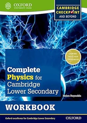 Immagine del venditore per Complete Physics for Cambridge Secondary 1 Workbook: For Cambridge Checkpoint and beyond venduto da Pieuler Store