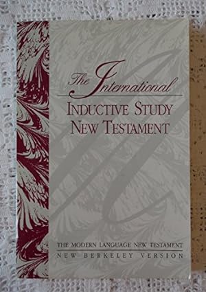Seller image for International Inductive Study New Testament: The Modern Language New Testament New Berkeley Edition for sale by Reliant Bookstore