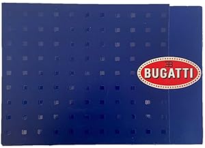 Bugatti Veyron First Promotional Brochure with Seventeen Large Photos and the first original illu...