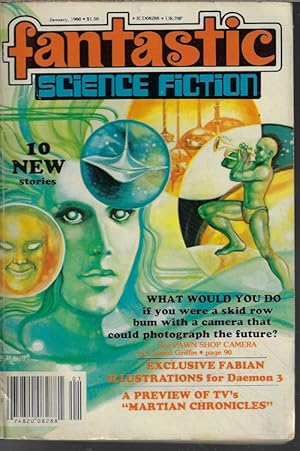 Bild des Verkufers fr FANTASTIC Science Fiction: January, Jan. 1980 zum Verkauf von Books from the Crypt