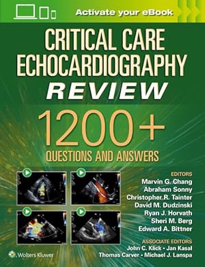 Imagen del vendedor de Critical Care Echocardiography Review : 1200+ Questions and Answers: Print + Ebook With Multimedia a la venta por GreatBookPrices
