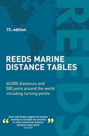 Imagen del vendedor de Reeds Marine Distance Tables a la venta por GreatBookPrices