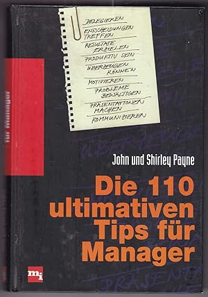 Seller image for Die 110 ultimativen Tips fr Manager for sale by Kultgut