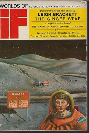 Image du vendeur pour IF Worlds of Science Fiction: (January, Jan. /) February, Feb. 1974 ("The Ginger Star") mis en vente par Books from the Crypt