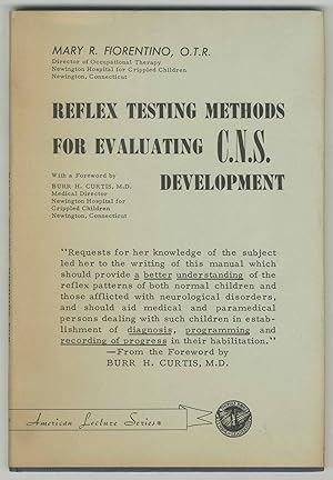 Imagen del vendedor de Reflex Testing Methods for Evaluating C.N.S. Development a la venta por Between the Covers-Rare Books, Inc. ABAA