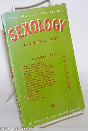 Imagen del vendedor de Sexology: sex science illustrated; vol. 22, #3, October 1955 a la venta por Bolerium Books Inc.