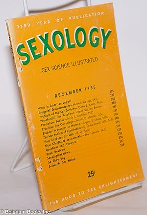 Imagen del vendedor de Sexology: sex science illustrated; vol. 22, #5, December 1955 a la venta por Bolerium Books Inc.