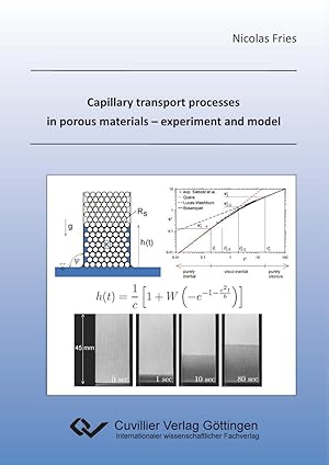 Image du vendeur pour Capillary transport processes in porous materials - experiment and model mis en vente par moluna