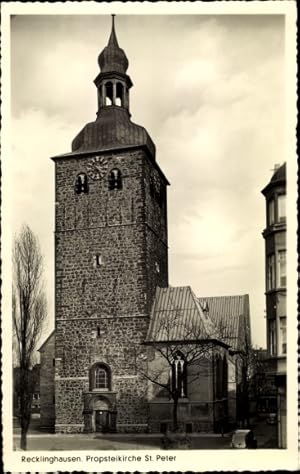 Seller image for Ansichtskarte / Postkarte Bruch Recklinghausen im Ruhrgebiet, Propsteikirche St. Peter for sale by akpool GmbH