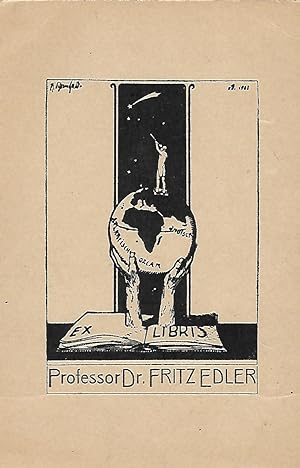 Exlibris Professor Dr. Fritz Edler