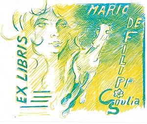 Exlibris Mario de Filippis Coulia