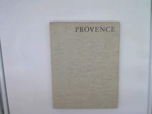 Imagen del vendedor de Provence. Rhoneland und Camargue. Die begleitende Textfolge von Marcel Pob geschrieben zu den 143 photographischen Aufnahmen im Bildband von Otto Pfeifer. Text als separate Broschur vom Verlag im vorderen Innendeckel unter Leinenlasche platziert. a la venta por Das Buchregal GmbH