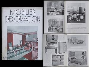 MOBILIER ET DECORATION N°7 1953 ETIENNE-HENRI MARTIN,GUSTAVE GAUTIER,LELEU BONET