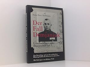 Seller image for Der Fall Demjanjuk. Zur Beweislage und zu den politischen Hintergrnden des Prozesses in Jerusalem for sale by Book Broker