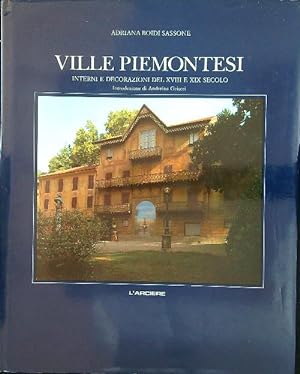 Bild des Verkufers fr Ville Piemontesi zum Verkauf von Librodifaccia