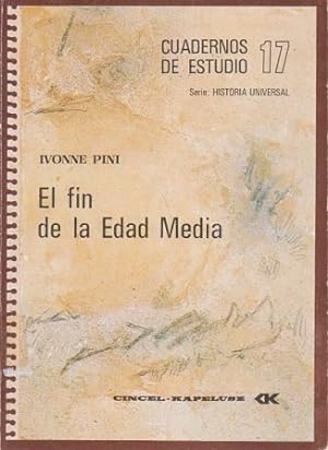 Bild des Verkufers fr CUADERNOS DE ESTUDIO N 17 - EL FIN DE LA EDAD MEDIA zum Verkauf von Librera Raimundo