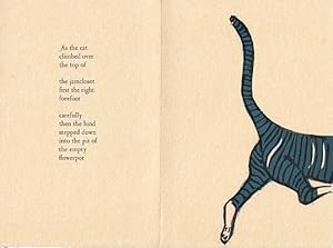 Bild des Verkufers fr Gedicht. (Met twee linosnedes van Olivia Ettema) zum Verkauf von Fokas Holthuis