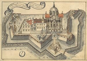 POLEN. "Monasterium Carmelitarum Discalceatorum Perdizovice in Polonia". Ansicht eines barocken K...