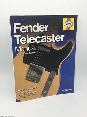 Bild des Verkufers fr Fender Telecaster Manual Paperback zum Verkauf von 84 Charing Cross Road Books, IOBA