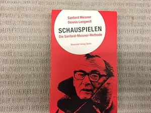 Bild des Verkufers fr Schauspielen. Die Sanford-Meisner-Methode. Deutsche Erstausgabe. Zweite Auflage zum Verkauf von Genossenschaft Poete-Nscht