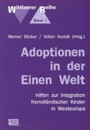 Bild des Verkäufers für Adoptionen in der Einen Welt zum Verkauf von Gerald Wollermann