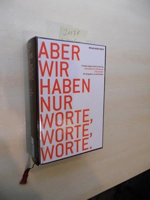 Bild des Verkufers fr Der Nachhall von Mauthausen in der Literatur. Wir haben nur Worte, Worte, Worte. zum Verkauf von Klaus Ennsthaler - Mister Book