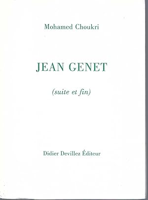 Image du vendeur pour Jean Genet ( Suite Et Fin ) mis en vente par BYTOWN BOOKERY