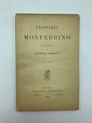 Glossario monferrino. Seconda edizione
