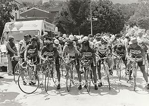 Fotografia originale, Saronni e Visentini al Giro d'Italia 1988
