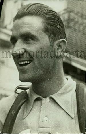 Fotografia originale Cesare del Cancia ciclista di Buti (Pisa) 1940ca.
