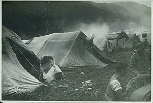 Fotografia originale, Prima Guerra mondiale i forni da campo