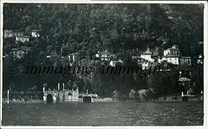 Fotografia originale di Carate Urio (Lago di Como) 1934