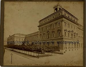 Bella fotografia originale, Roma/Palazzo delle Finanze Alinari 1890's