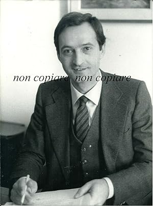 Fotografia originale - Il Magistrato Carlo Palermo 1984