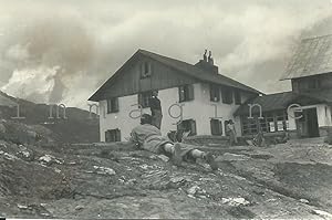 Fotografia originale, Rifugio Nino Corsi/Martello Bolzano 1940's