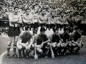 Grande fotografia originale, Italia-URSS Semifinali Europei Napoli 5 giugno 1968